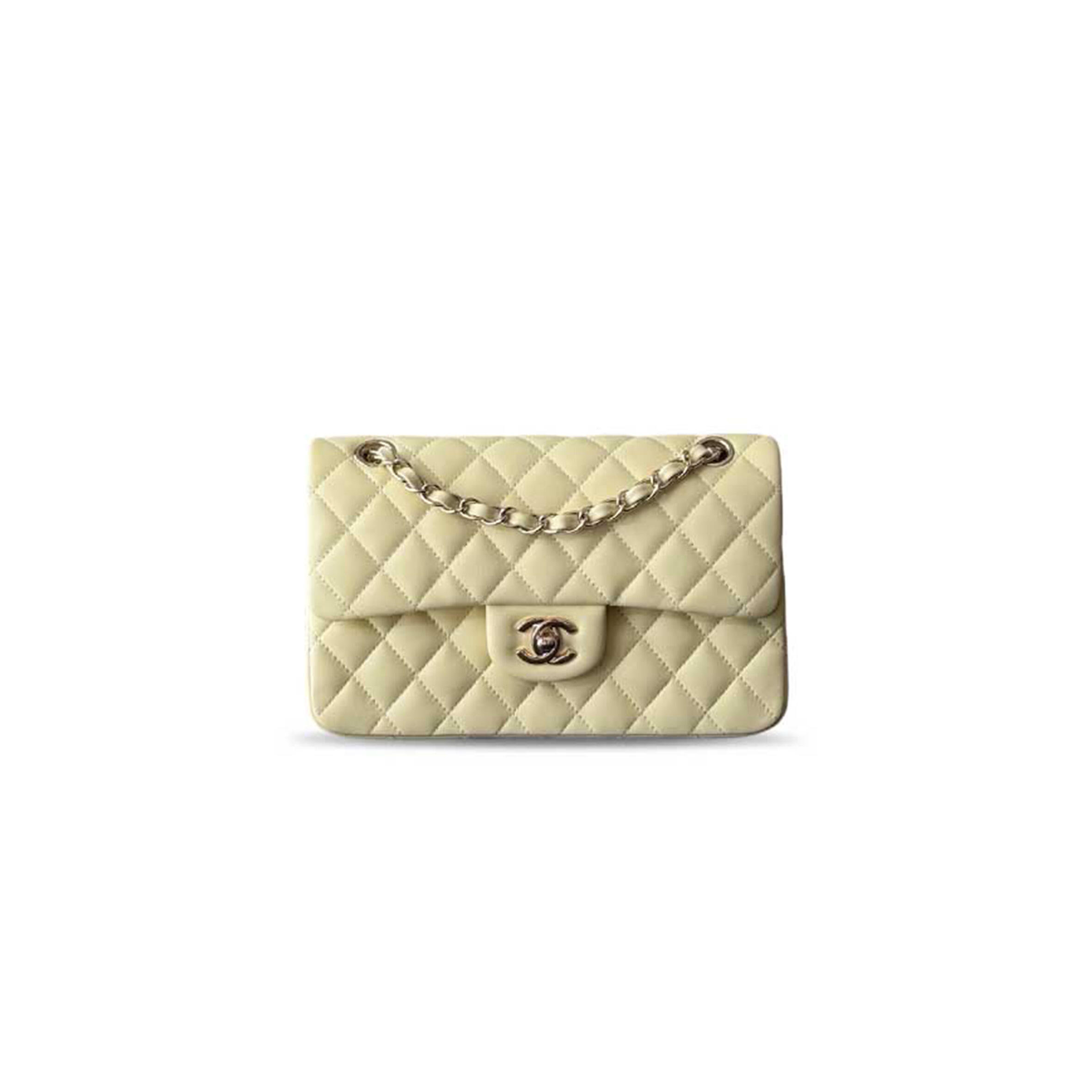 CHANEL MASTER LAMBSKIN SMALL CLASSIC FLAP BAG A01112 (23*14*6.5cm)